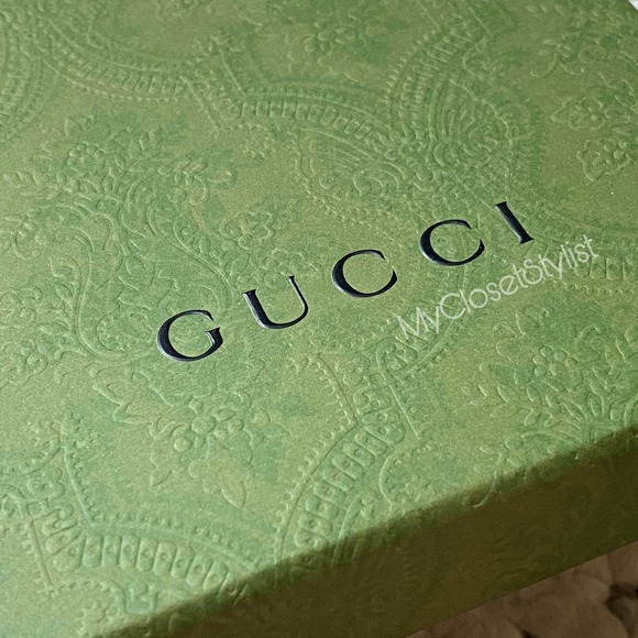 GUCCI Wallet Gift Box 4pc Card Set NEW! Limited Edition jewelry accessories RARE - Picture 2 of 5